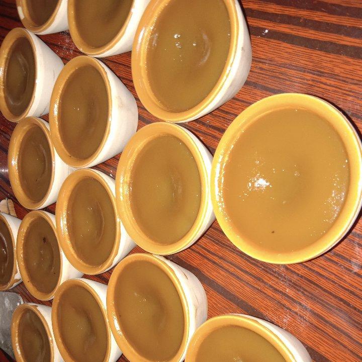 传统黄糖红豆钵仔糕