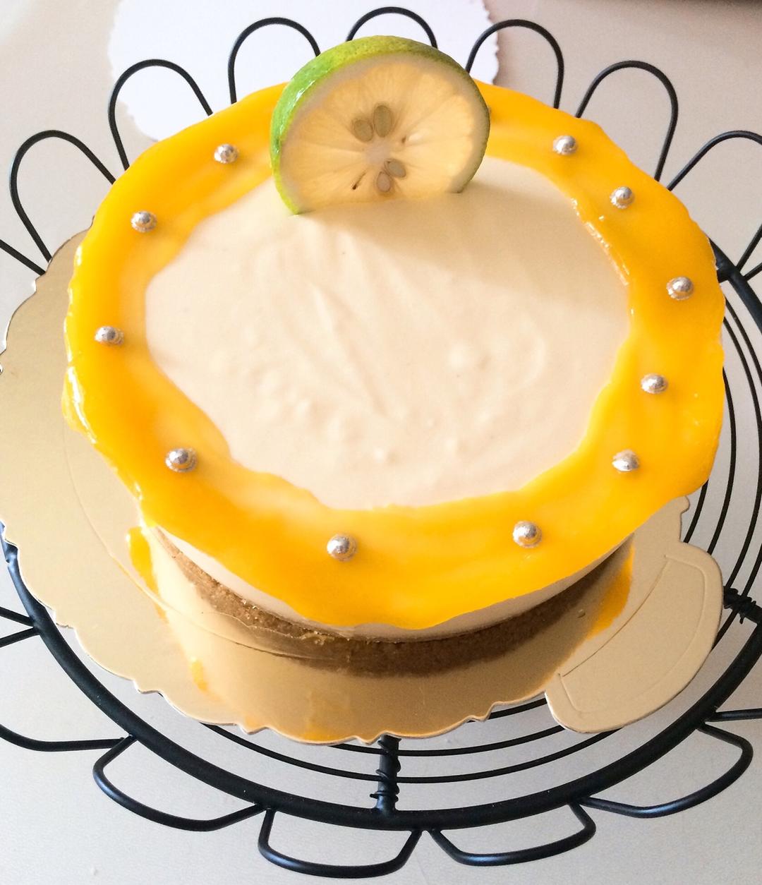 柠香榴莲冻芝士蛋糕（6寸）