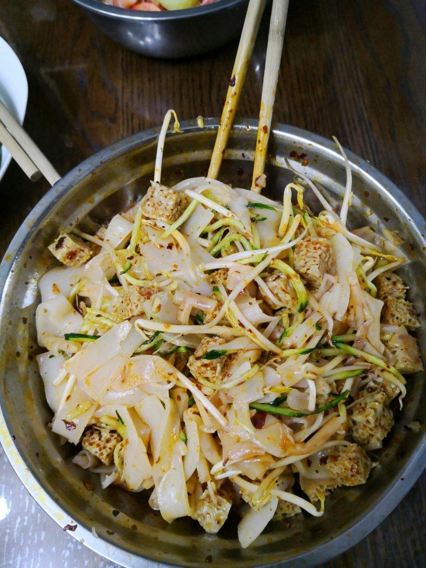 自制麻辣口水凉皮