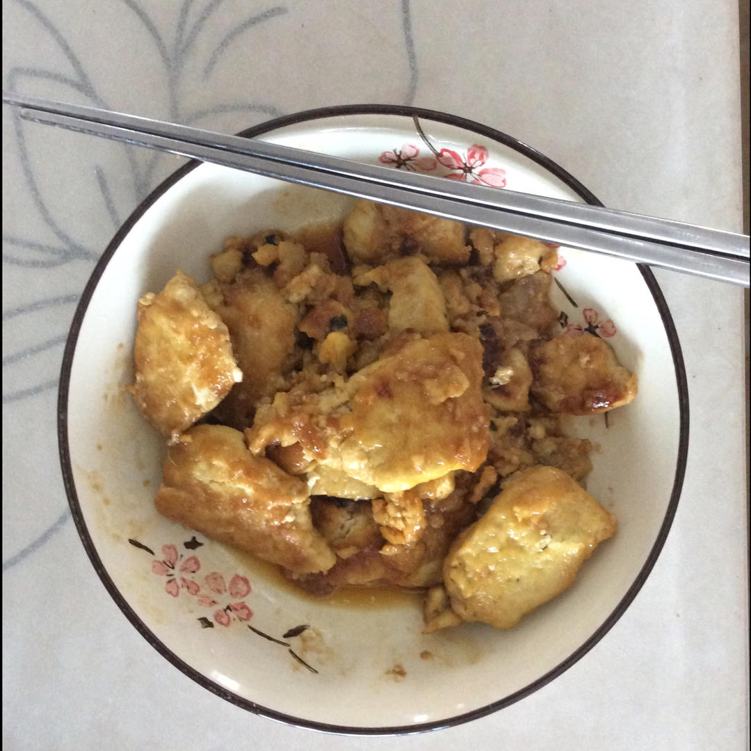 无敌好吃的香煎豆腐