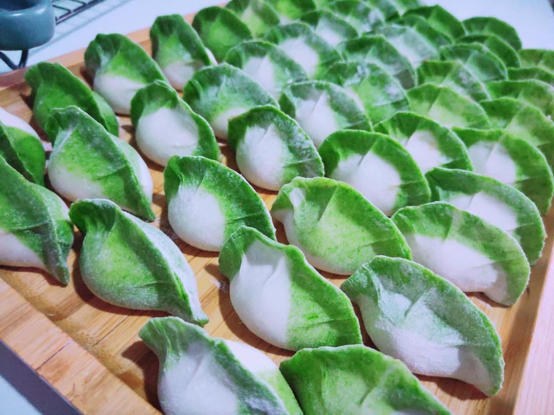 彩色水饺