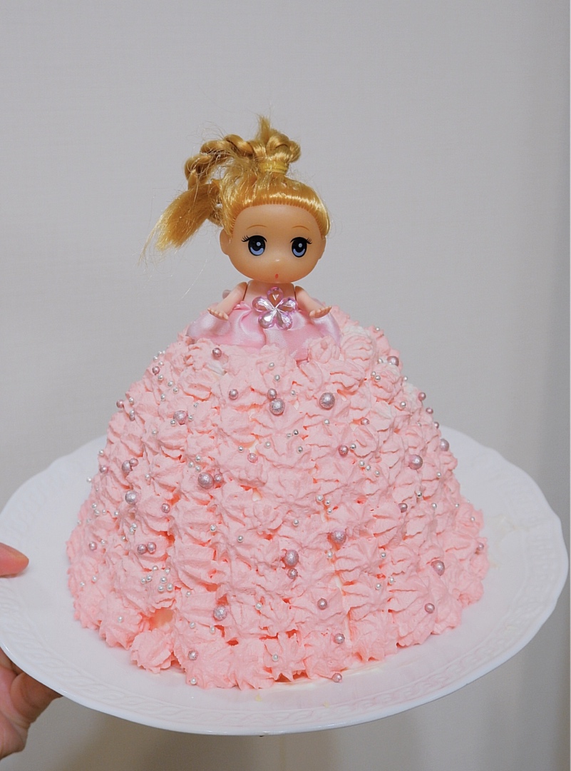 迷糊娃娃公主蛋糕【不需要买模具的】