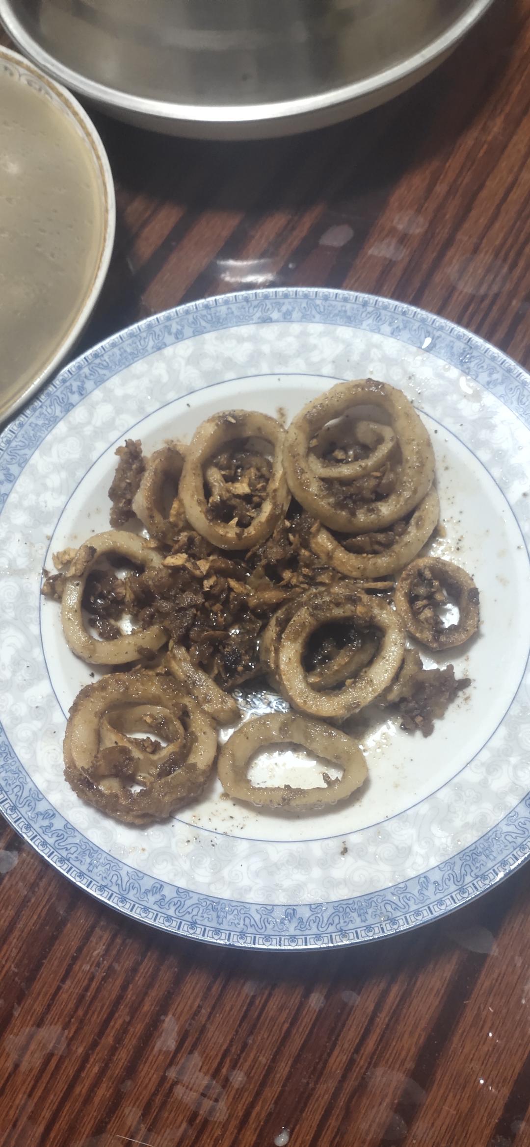 孜然鱿鱼圈