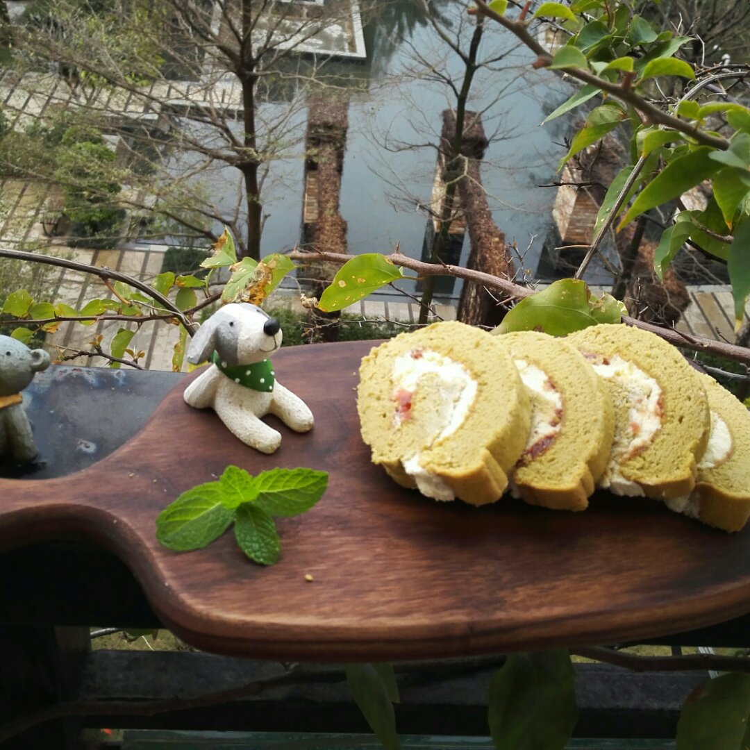 抹茶蛋糕卷