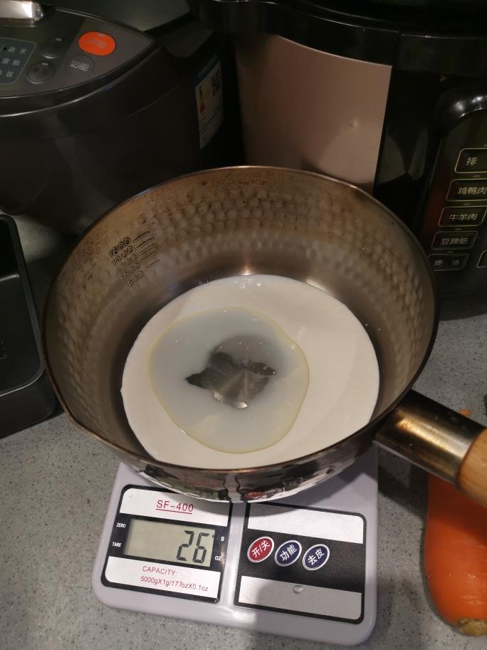 纯奶手撕吐司的做法 步骤1