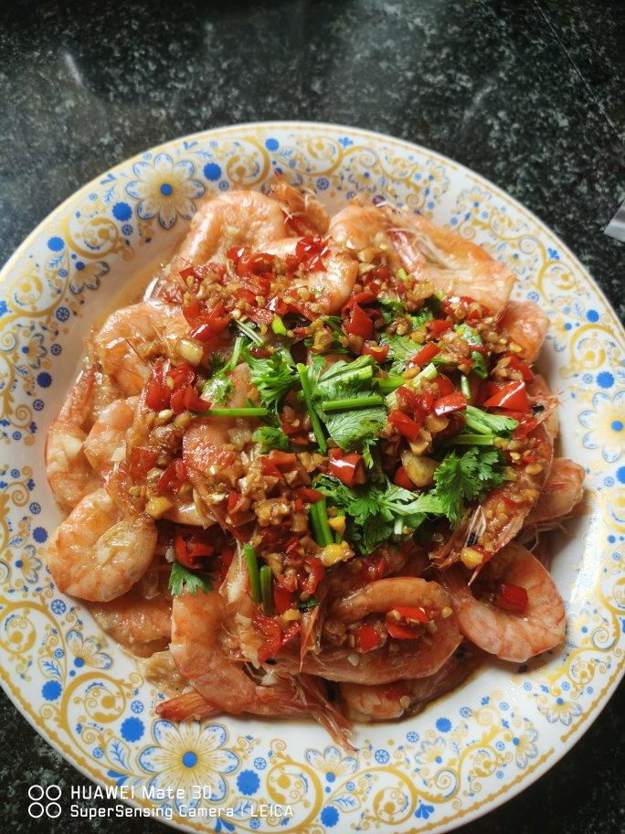 香煎蒜蓉虾