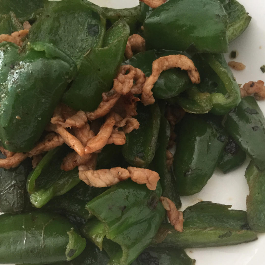 青椒炒肉