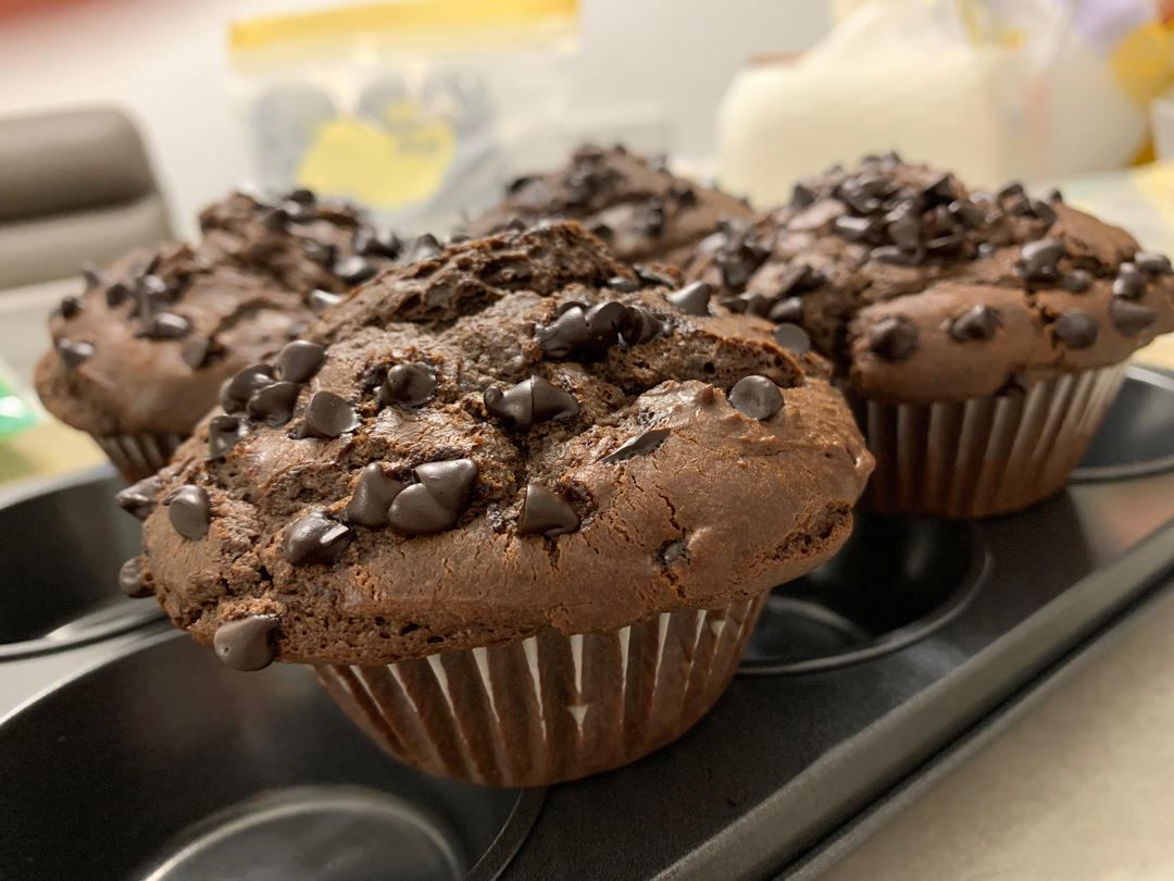 【巧克力蘑菇头麦芬】星巴克同款