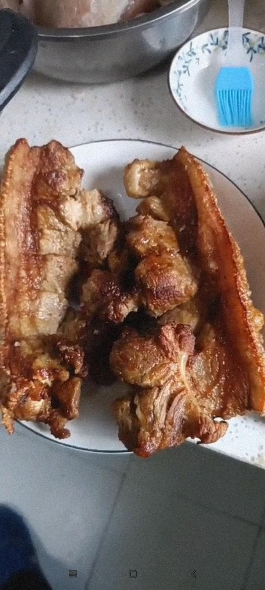 空气炸锅脆皮五花肉