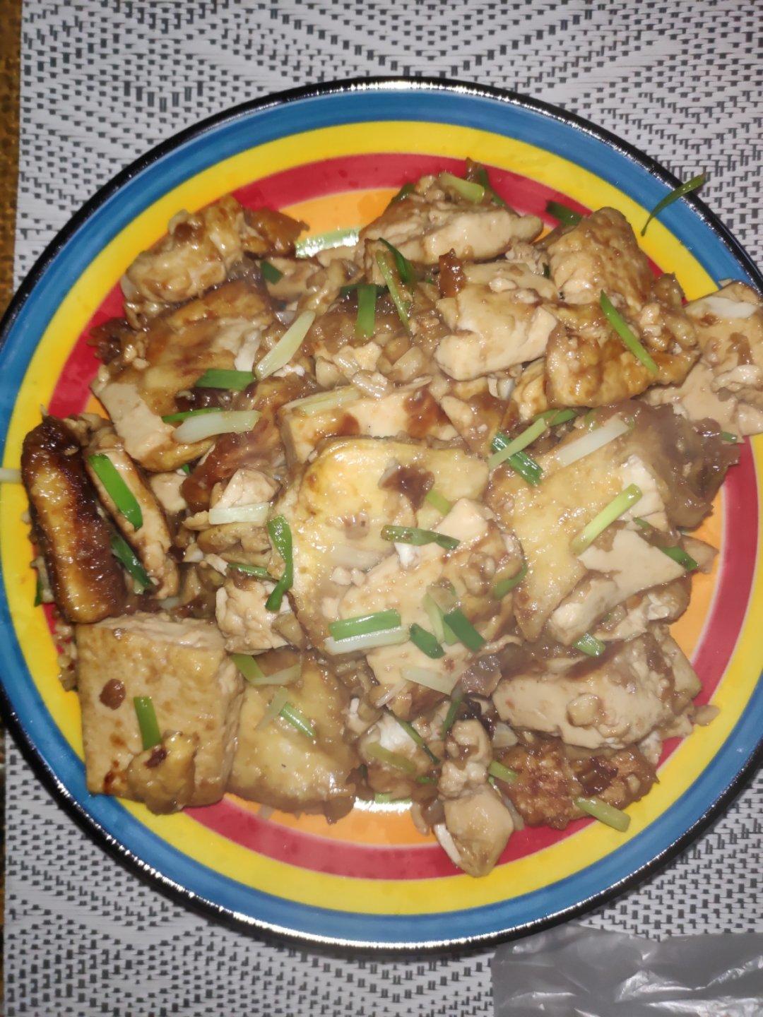 无敌好吃的香煎豆腐