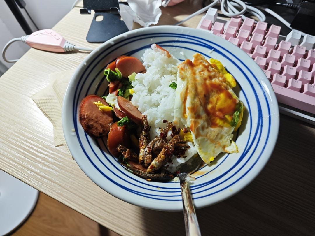 香肠炒娃娃菜