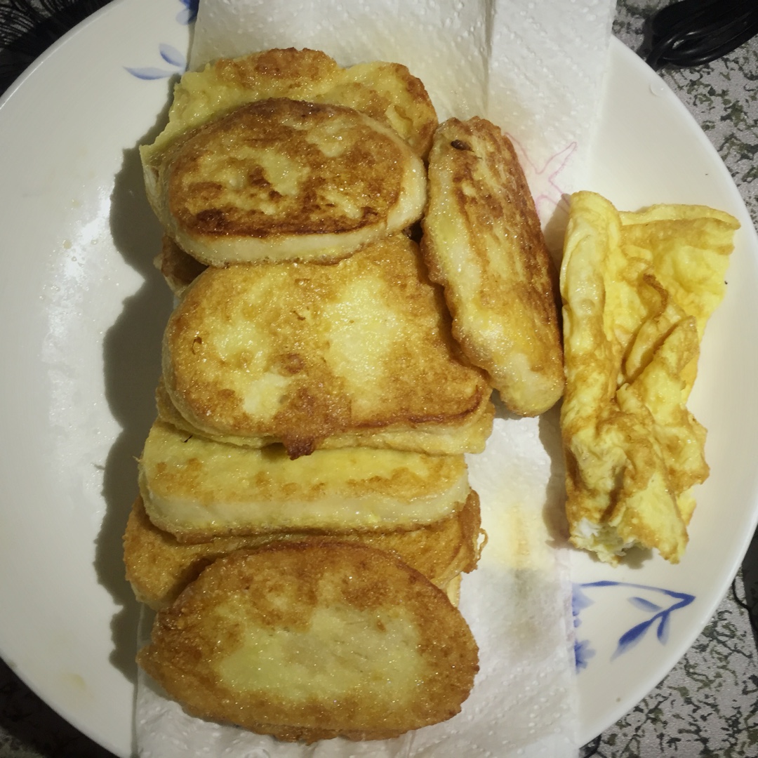 好吃不油腻的炸馒头片