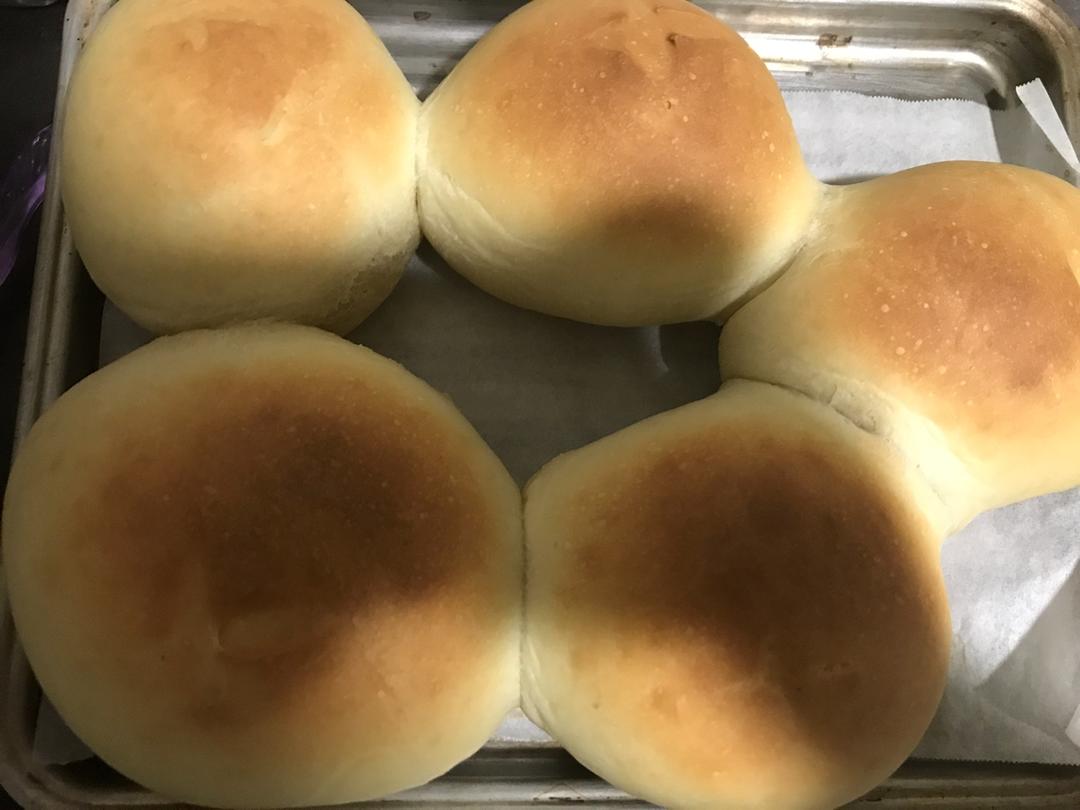 新手面包(无需称,黄油)超简单一次发酵植物油版