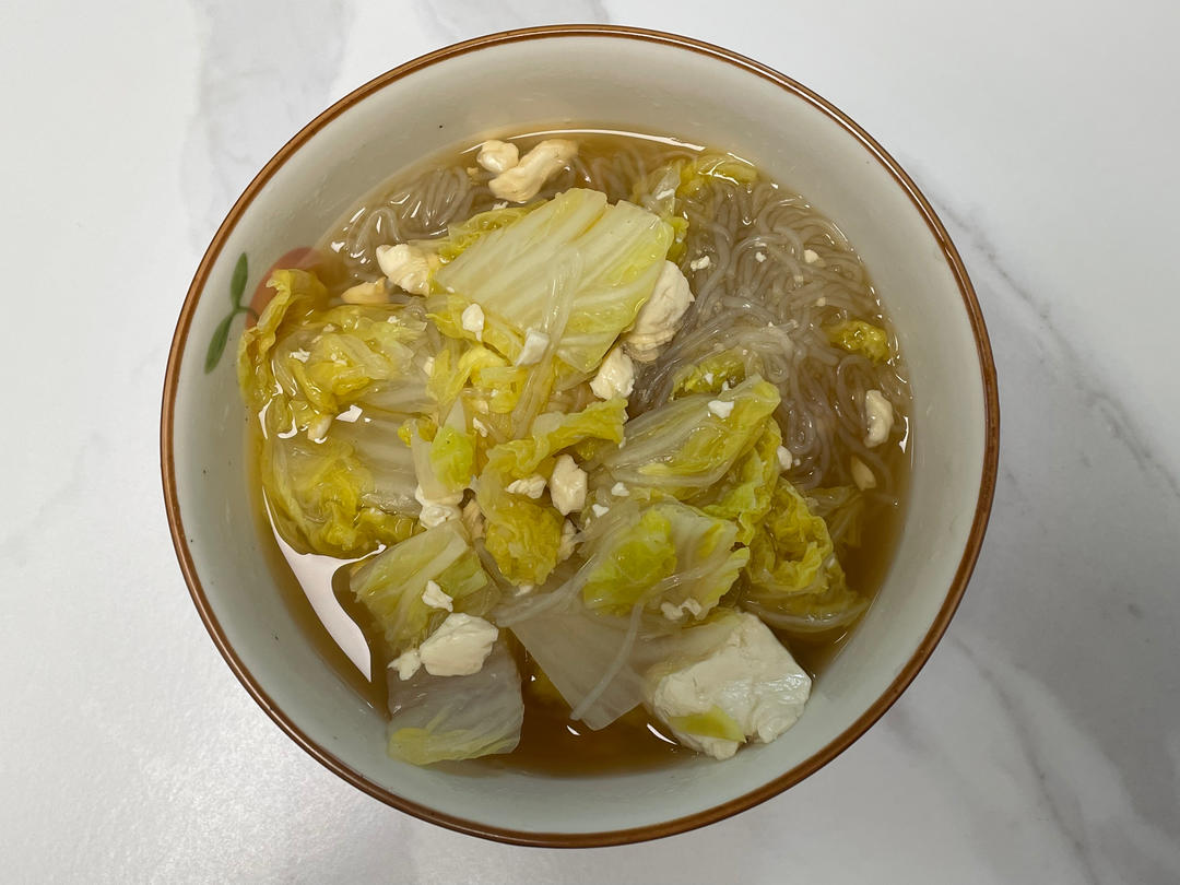 欧阳娜娜vlog97｜白菜粉丝豆腐煲