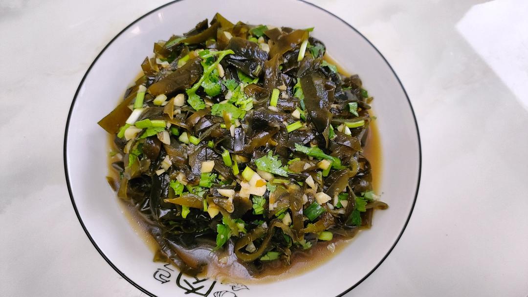 凉拌酸辣海带丝