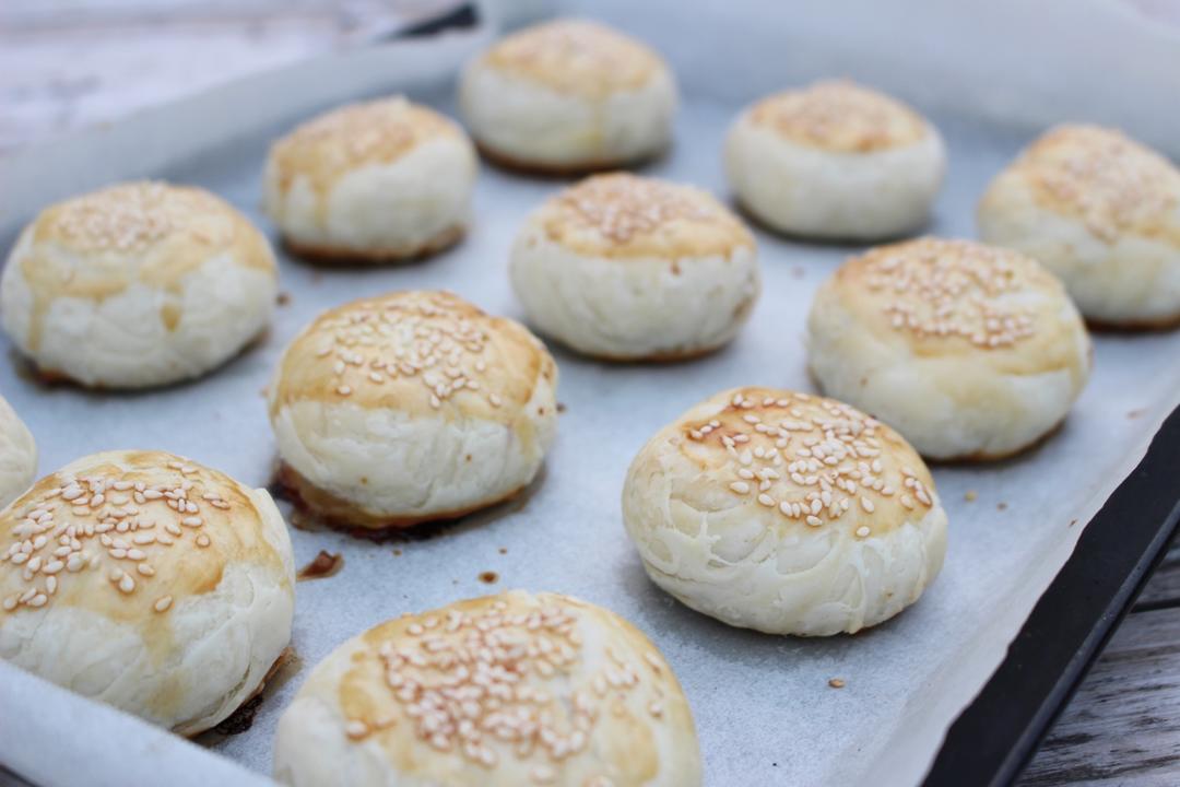 泳式鲜肉榨菜月饼