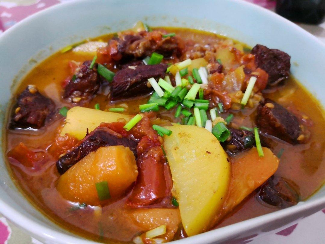 番茄土豆炖牛腩