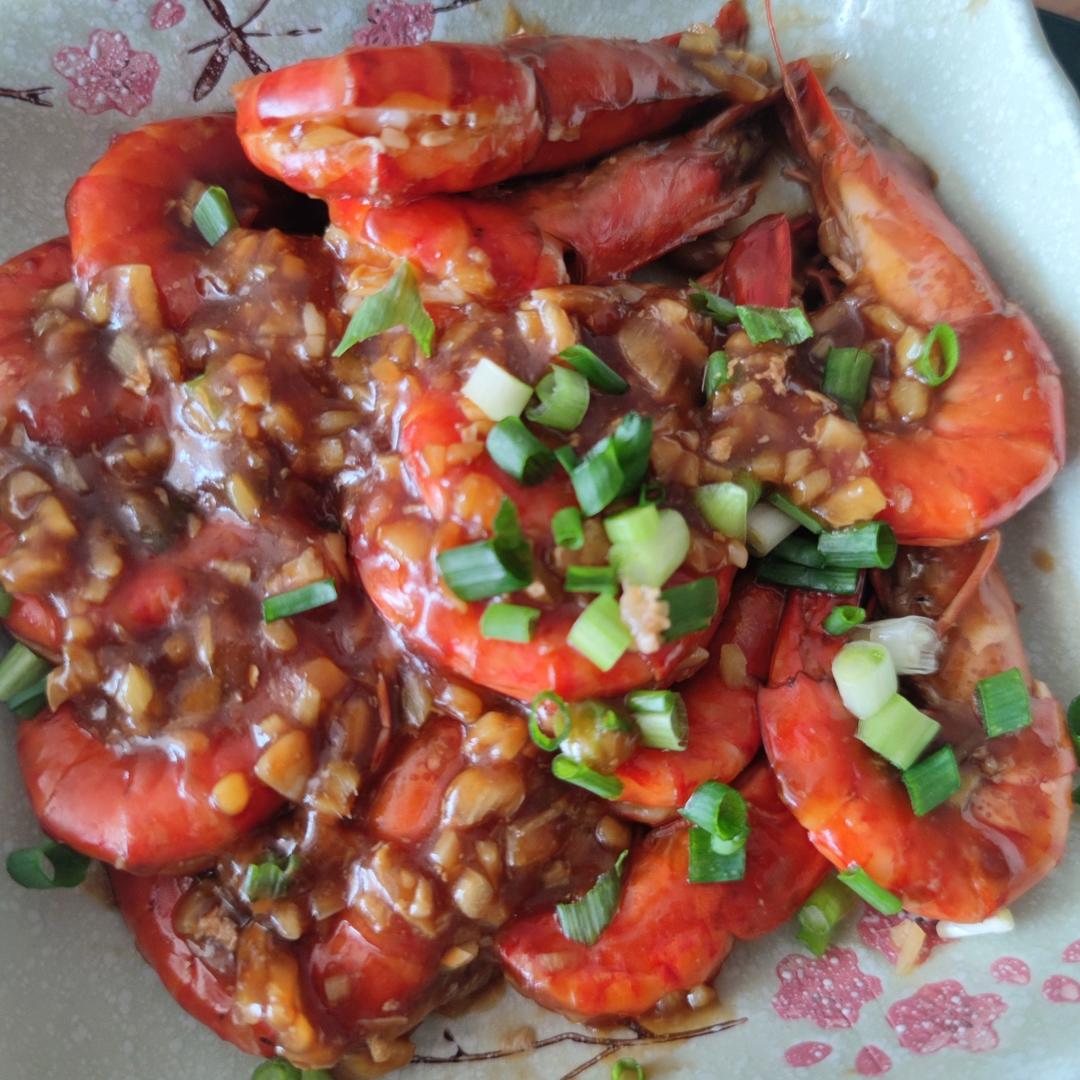 零失败的烧黑虎虾