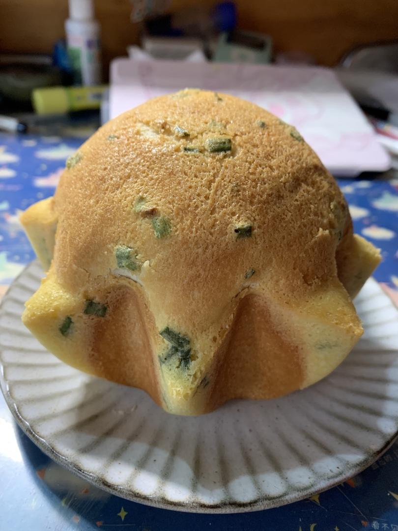 葱香肉松墨西哥面包（波兰种+烫种）