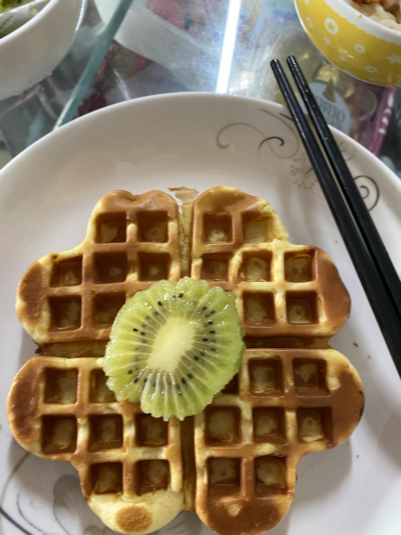 森永松饼粉预拌粉华夫饼，一看就会，没有泡打粉无糖