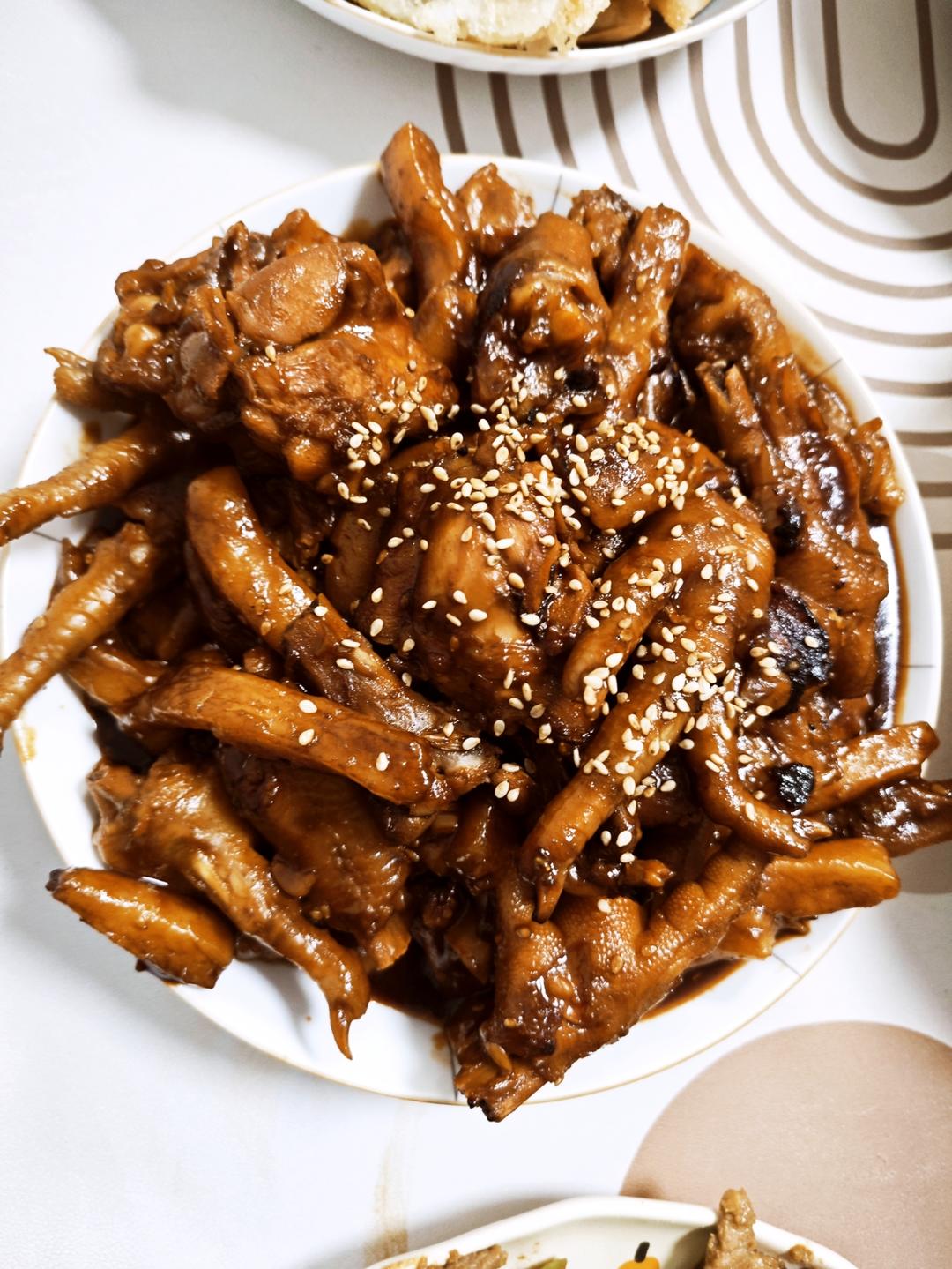 韩式辣鸡爪鸡翅