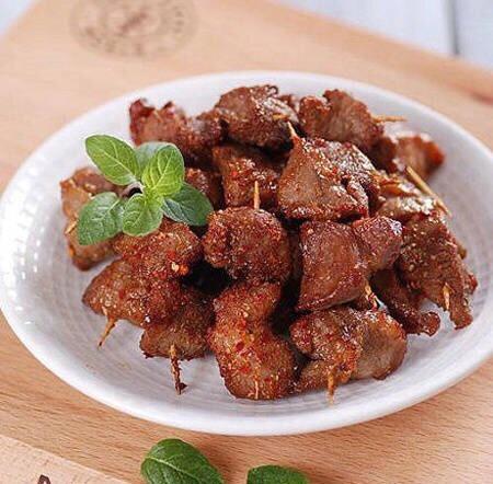 干炸牙签肉的做法