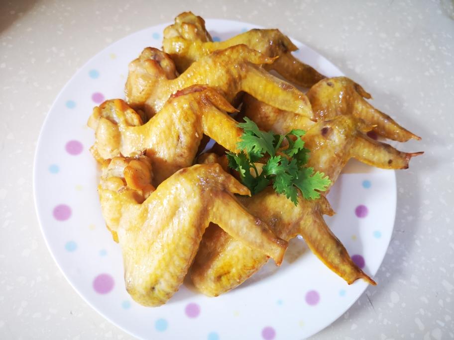 盐焗鸡翅（不烤不焗更健康）