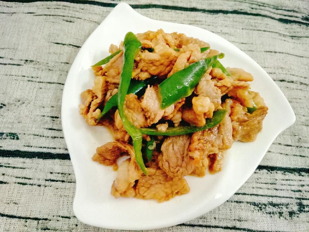 青椒炒肉