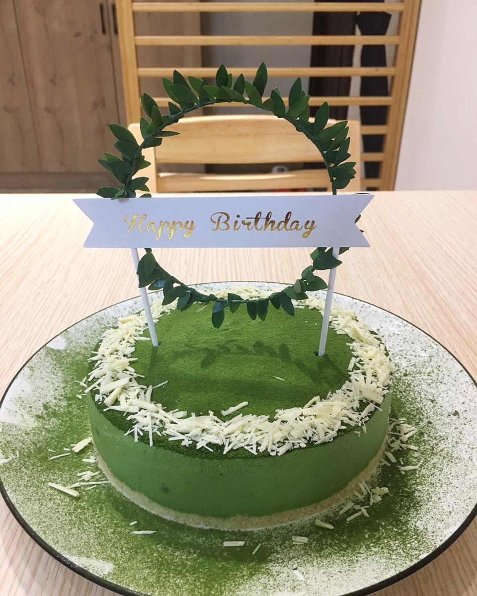 抹茶芝士蛋糕（减糖版）