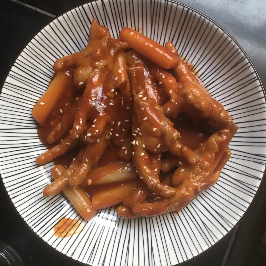 韩式辣酱鸡爪