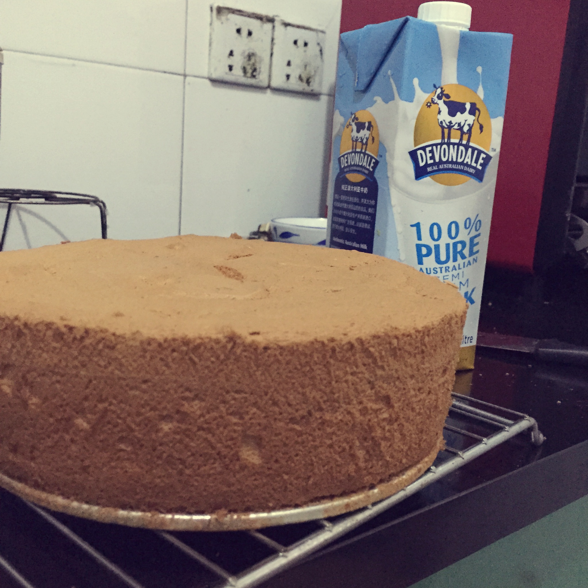 6寸戚风蛋糕（2蛋）