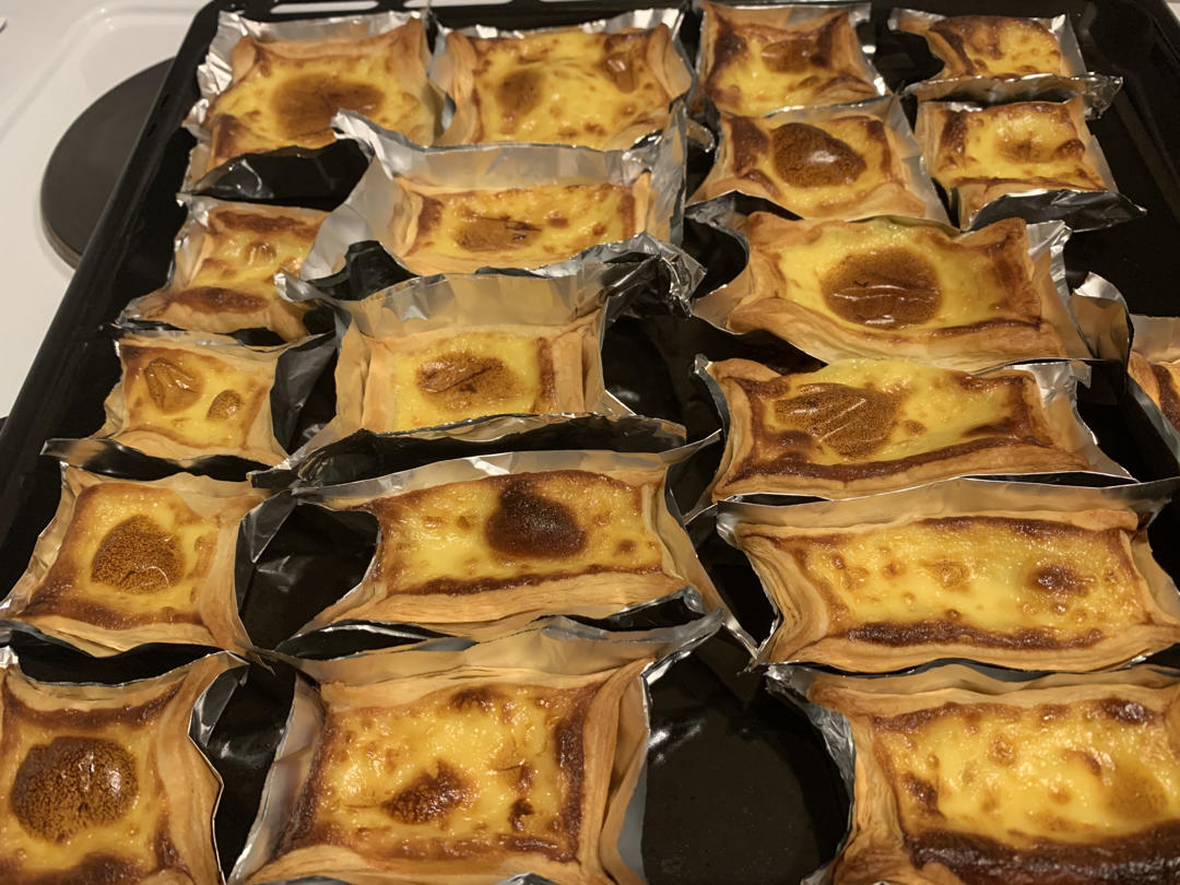 全蛋版快手蛋挞（附德国超市材料名称）