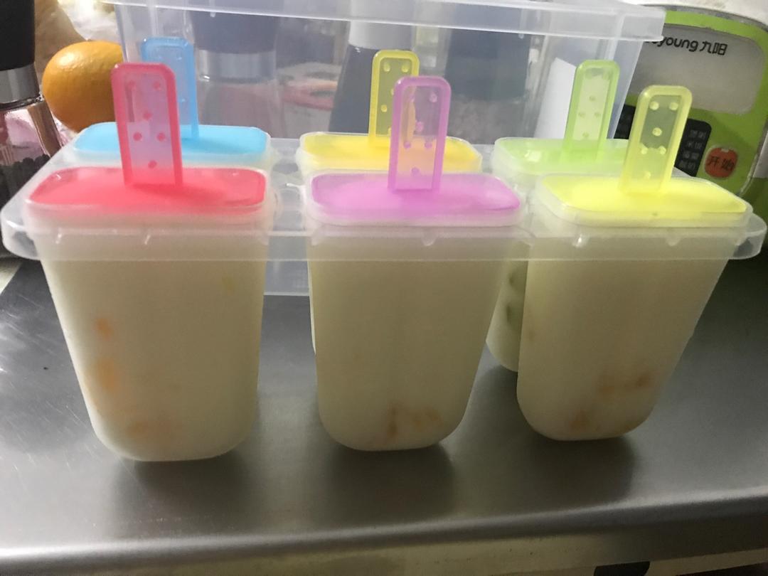 芒果酸奶冰棒