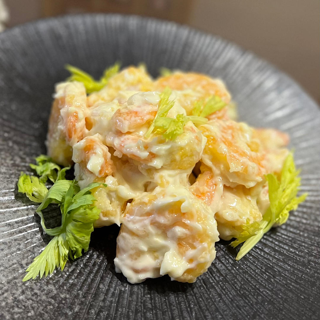 夏日开胃菜【青柠芥末虾球】，附赠超好吃的低脂做法
