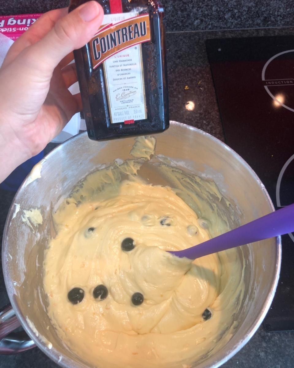 丰富的香气——柠檬蓝莓意式奶酪磅蛋糕