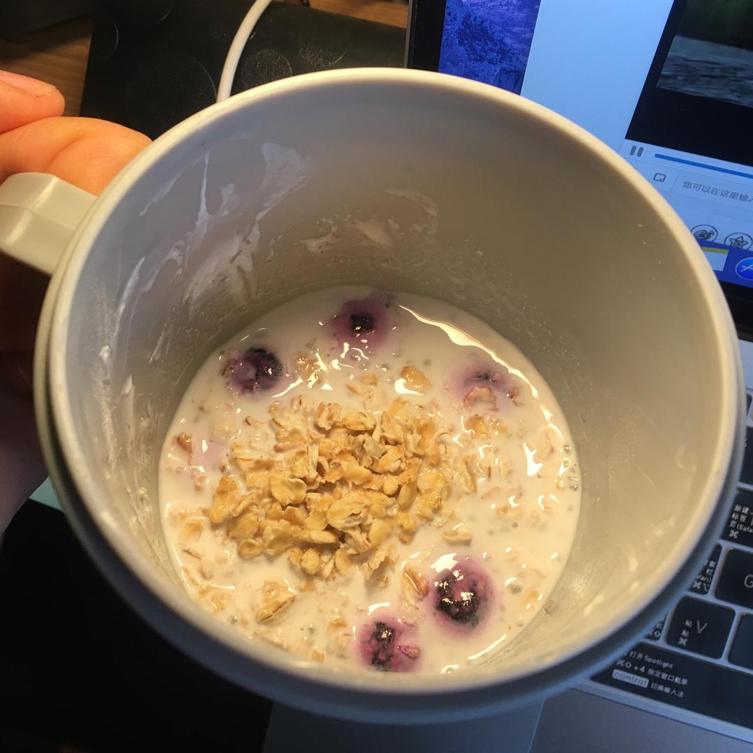 basic overnight oats 时下最流行的营养健康冷藏式隔夜免煮燕麦基本款