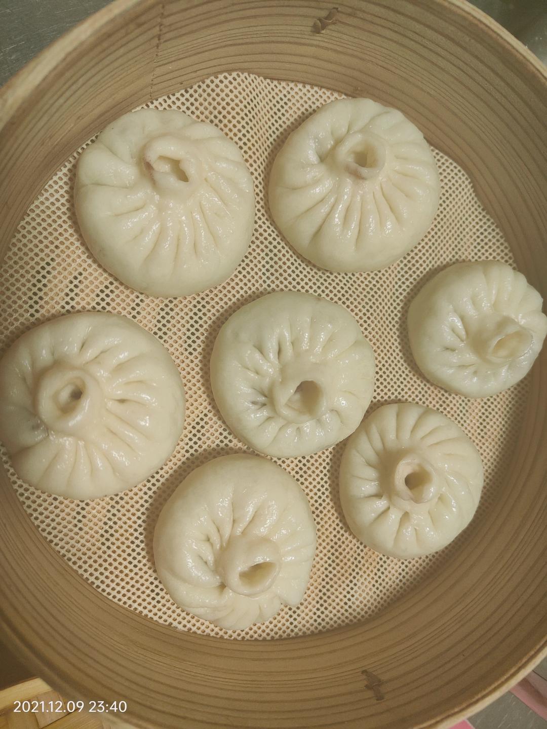 葱卷、馒头和包子的做法（借鉴后摸索出来的）