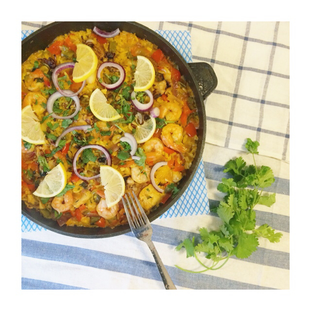 【曼食慢语】Seafood Paella 西班牙海鲜饭