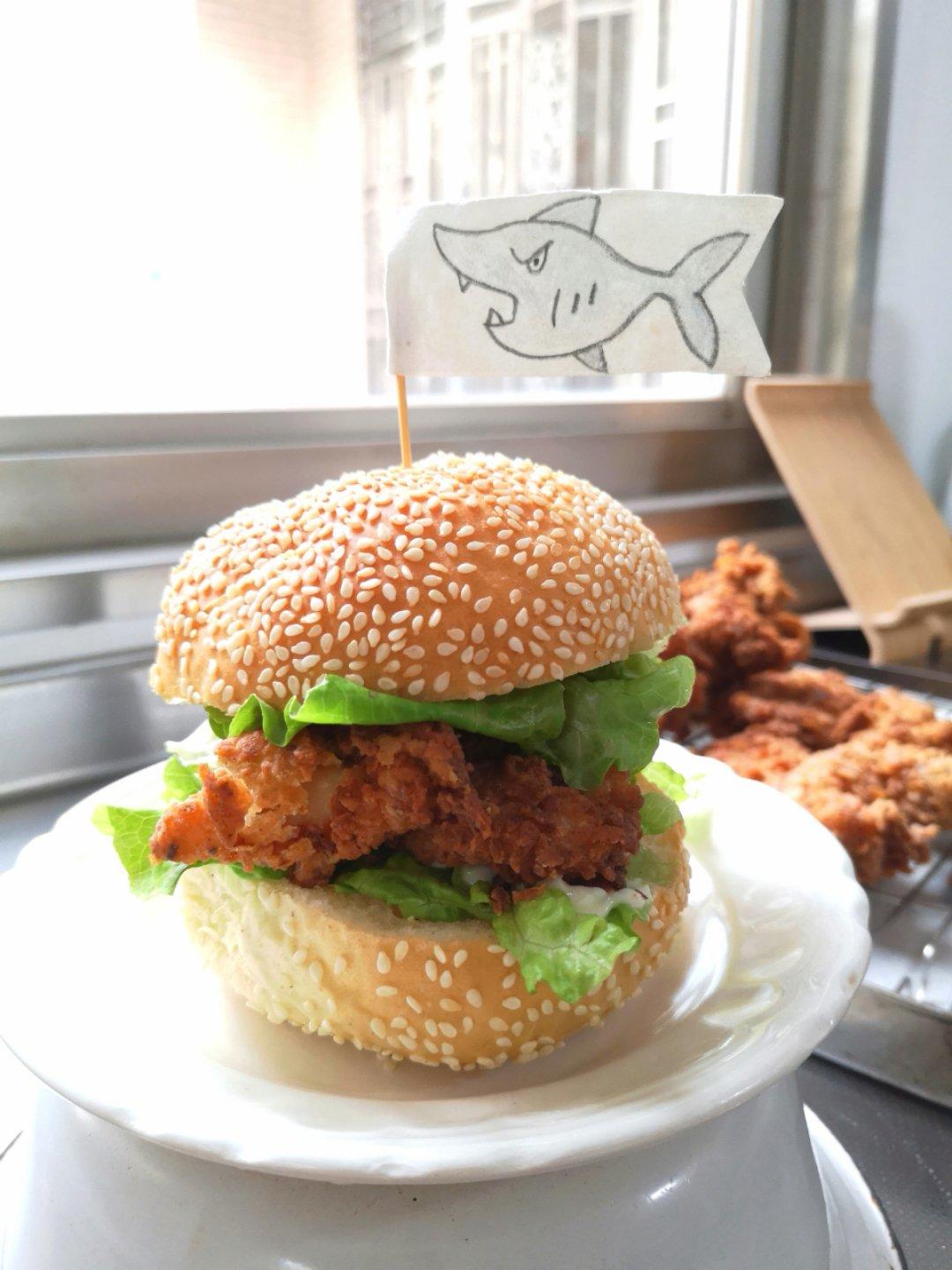 汉堡（基础汉堡胚做法）