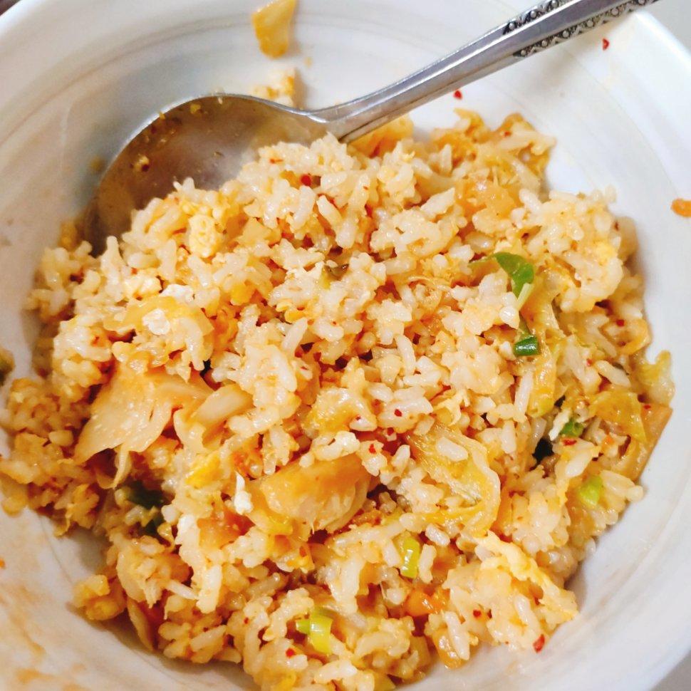 升级版辣白菜炒饭😭姜食堂同款🌟泡菜饭开出了p.o 斯密达