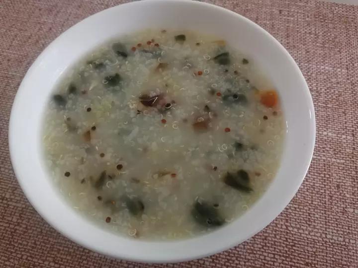 十五分钟快手之香滑皮蛋瘦肉粥(附五分钟电饭煲电压力锅更快捷方法)