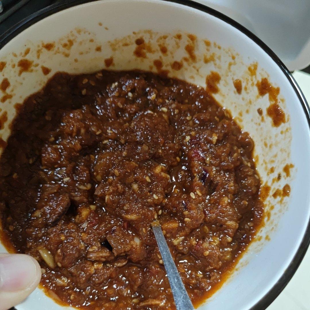 韩式烤肉酱蘸酱