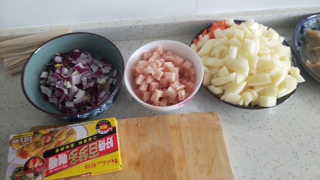 鸡肉咖喱饭