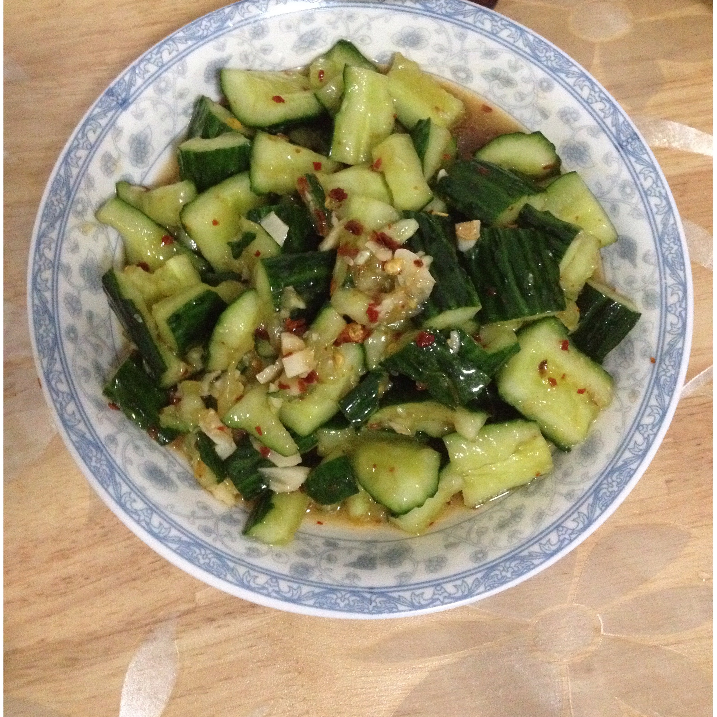 简易凉拌青瓜