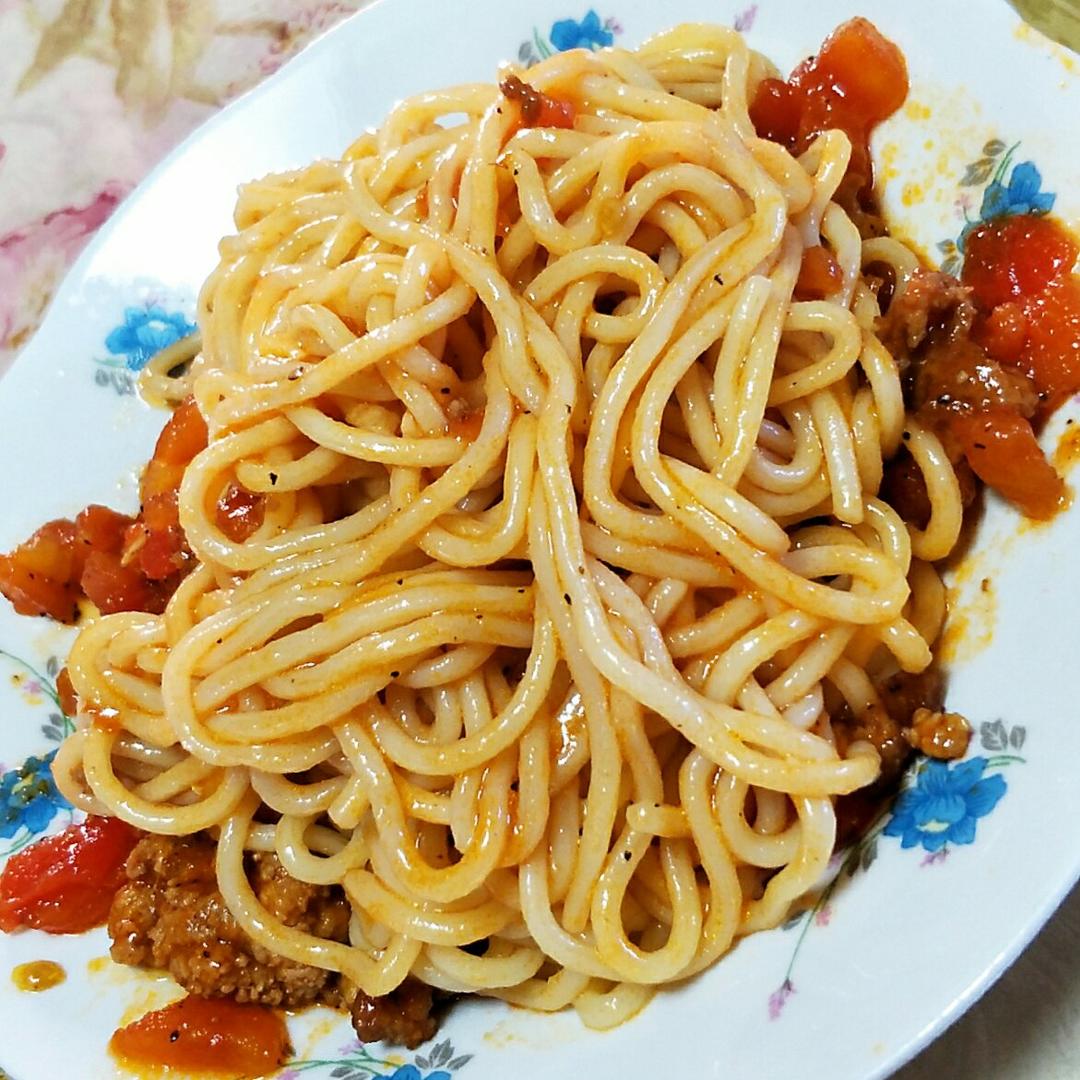 番茄肉酱意面