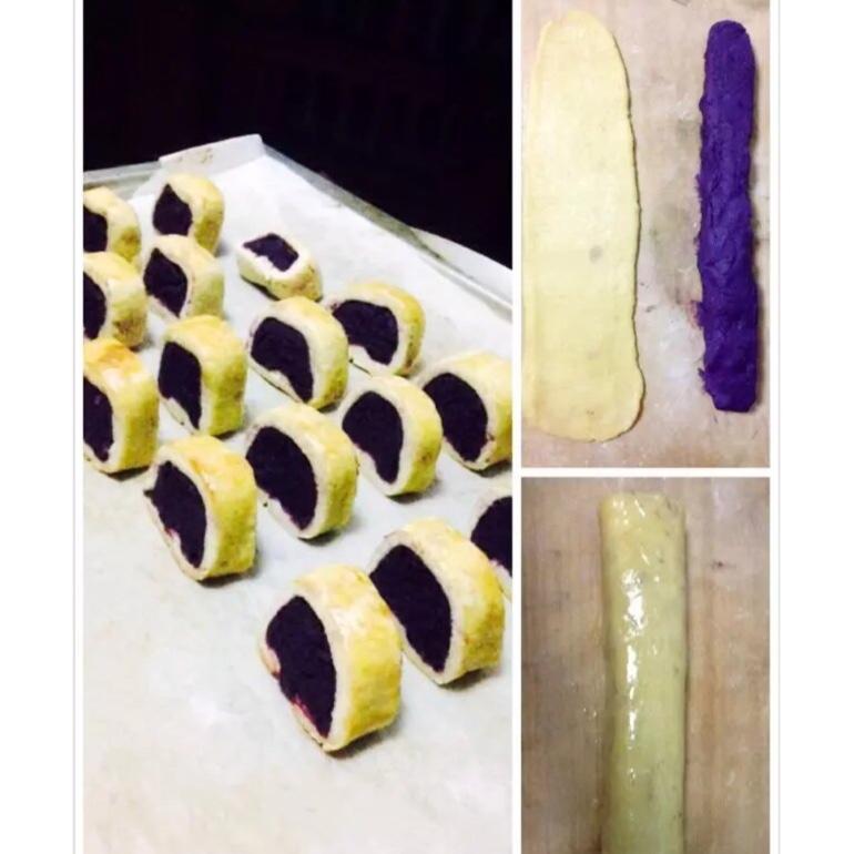 紫薯小小酥！（最最简单的点心！）