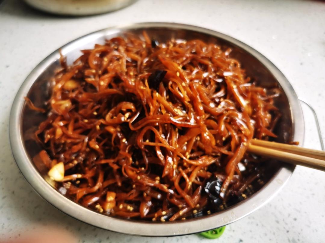 炒咸菜疙瘩丝
