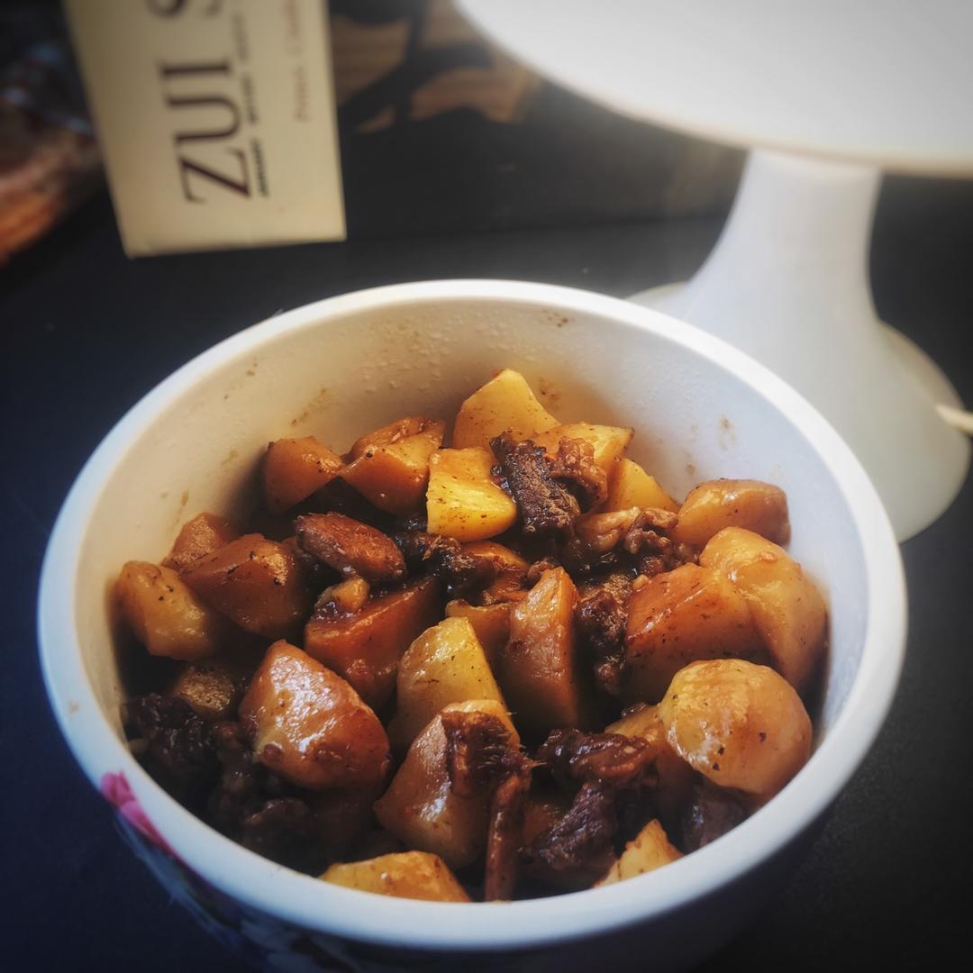 土豆炒牛肉