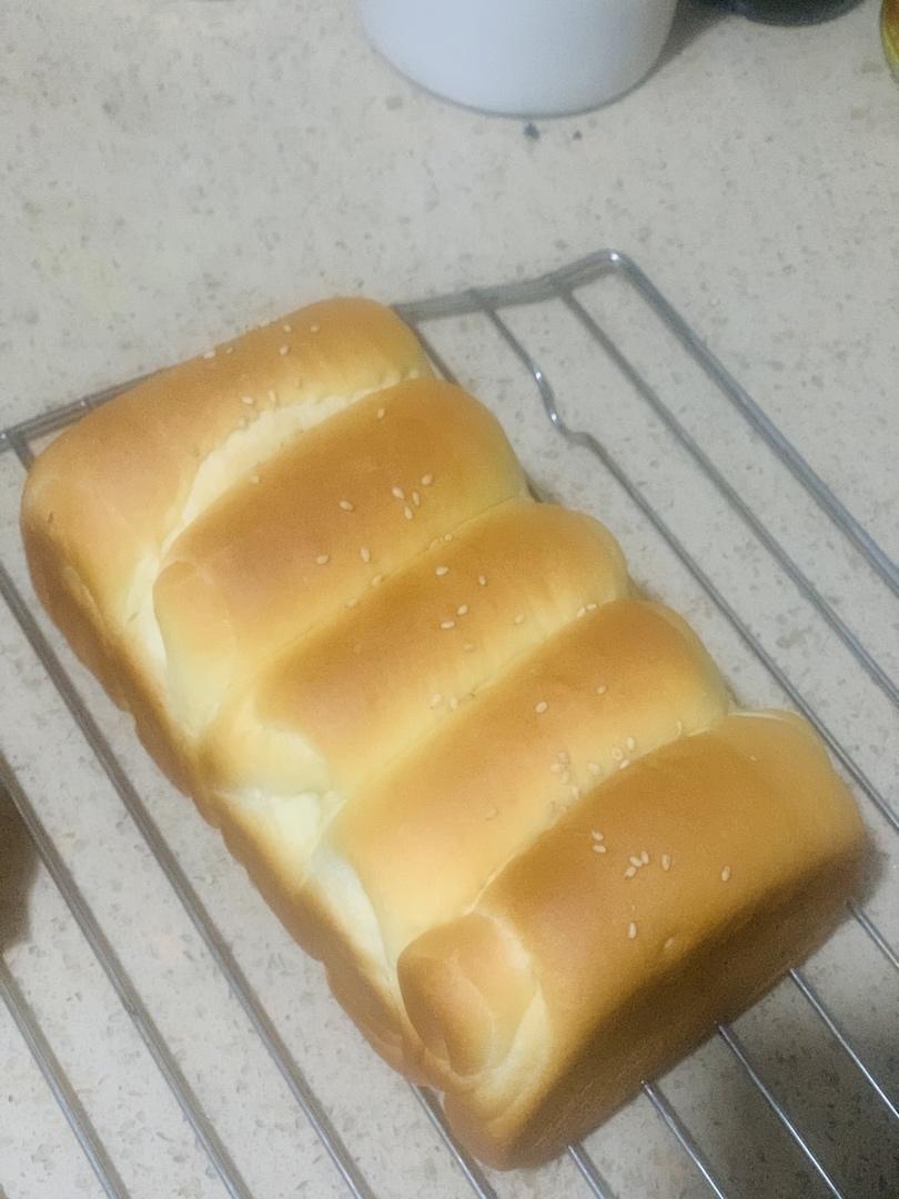 不用揉出膜的松软红豆面包