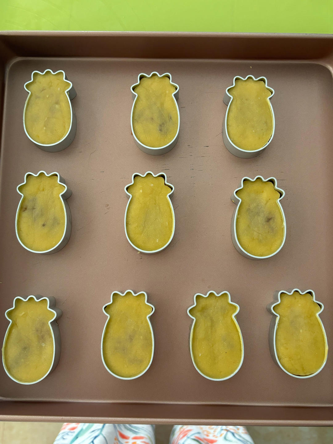 无需模具也能做出美味的土凤梨酥